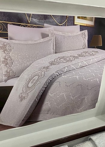 Artemis Gri Beyaz Desenli Nevresim Takımı - Görsel 5