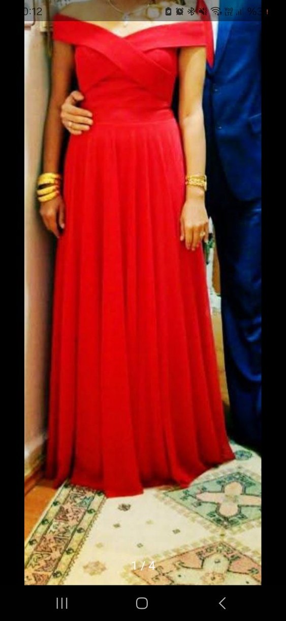 Kırmızı Abiye - Görsel 2