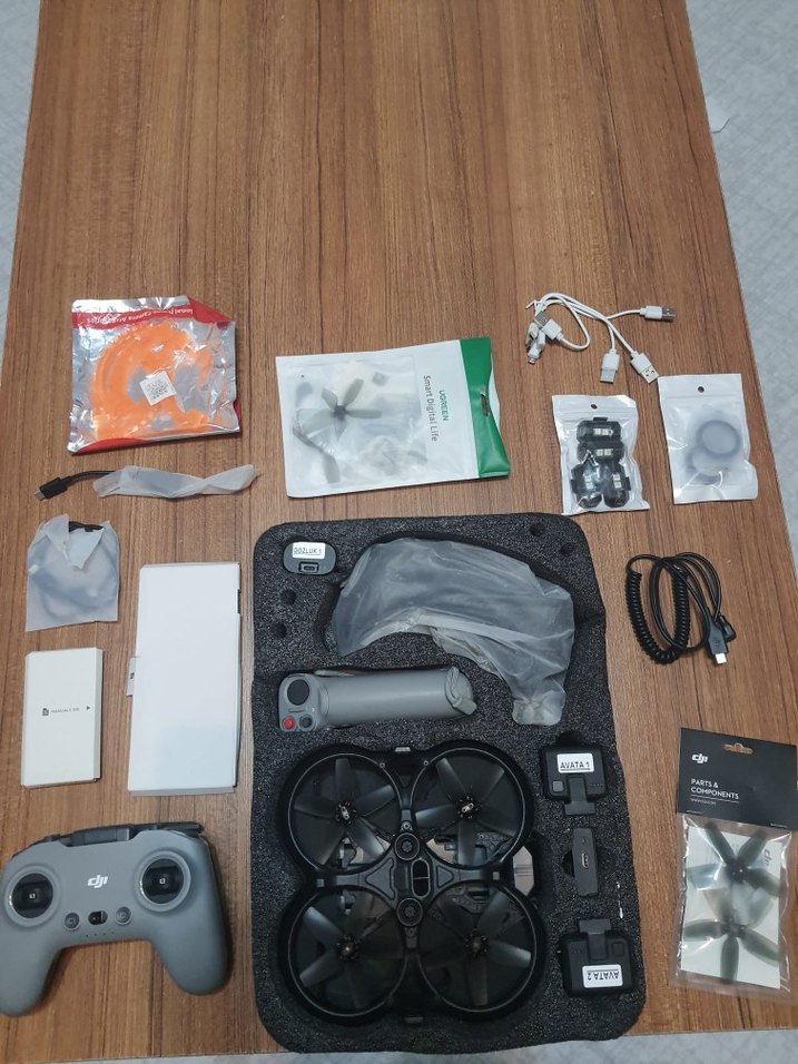 DJI avata Gri Drone ve Aksesuar Seti(Aciklamayiokuyunuz) - Görsel 2