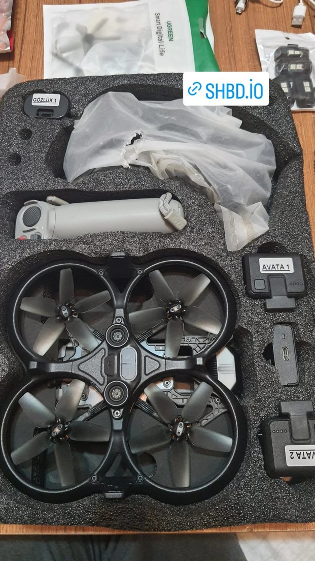 DJI avata Gri Drone ve Aksesuar Seti(Aciklamayiokuyunuz) - Görsel 5