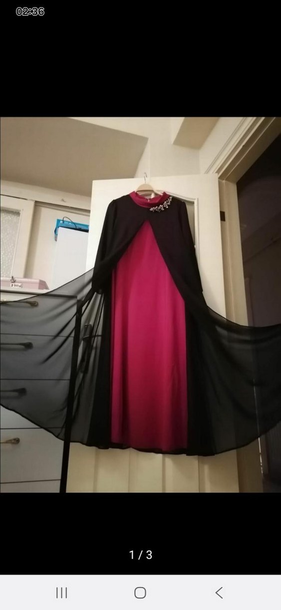 Tesettür abiye Elbise - Görsel 2