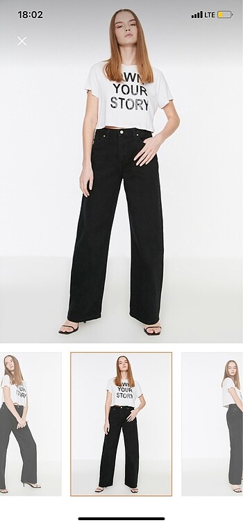 Wide legs jean 
