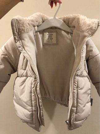Zara sisme kürklü mont bebek