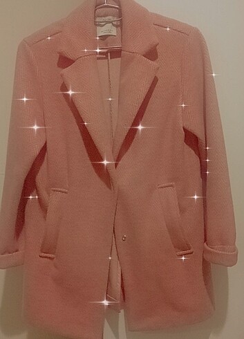s Beden pembe Renk Bershka kaban