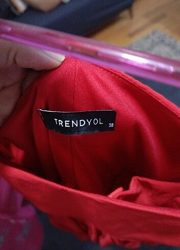 38 Beden Trendyol elbise