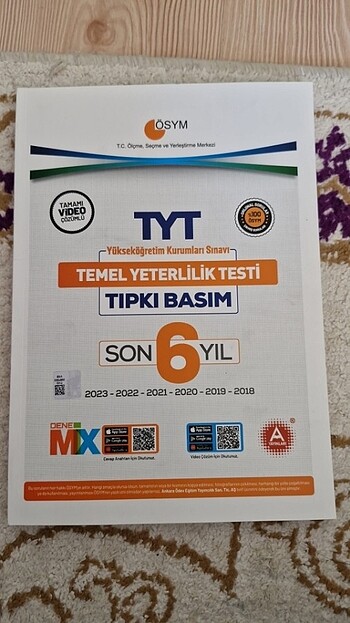 A yayınları tyt tıpkı basım son 6 yıl 