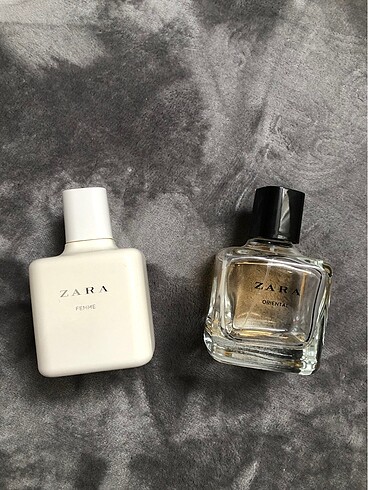 Zara parfüm femme oriental iki adet