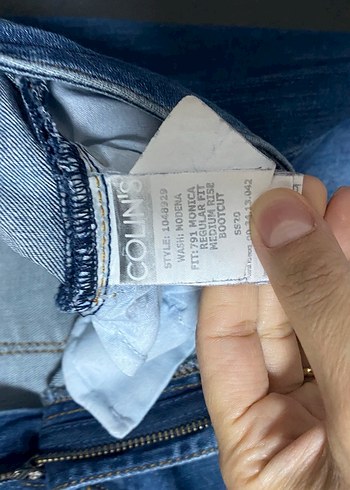 Mavi Jeans Parlak Mavi Kemerli Kadın Kot Pantolon