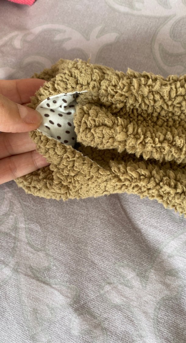 Kahverengi Kürklü Bebek Tulumu - Görsel 5