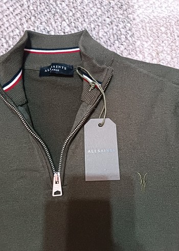 Erkek Yarım Fermuarlı Yaka Sweatshirt - Görsel 2