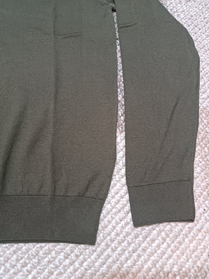 Erkek Yarım Fermuarlı Yaka Sweatshirt - Görsel 4