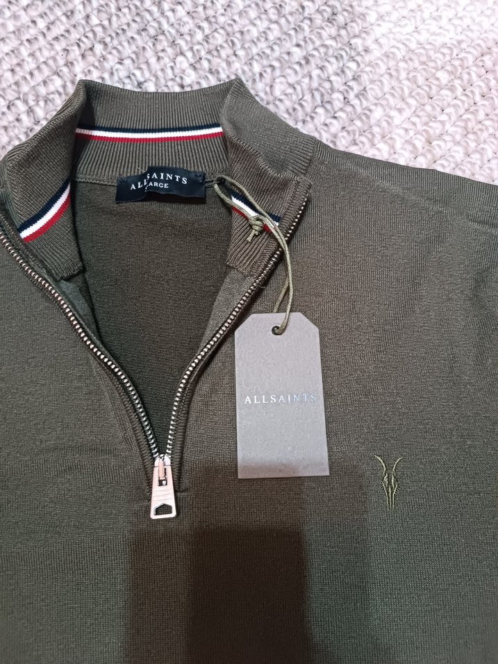 Erkek Yarım Fermuarlı Yaka Sweatshirt - Görsel 2