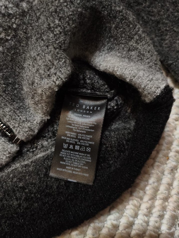 Ted Baker Erkek Fermuarlı Hırka - Görsel 4