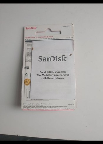 SanDisk 64GB USB 3.0 Kırmızı Flash Bellek - Görsel 2