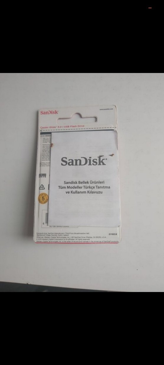 SanDisk 64GB USB 3.0 Kırmızı Flash Bellek - Görsel 2