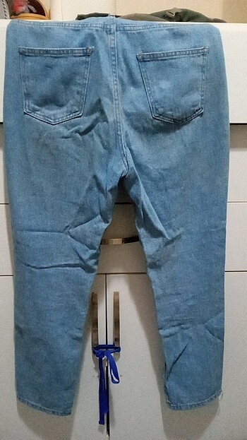 30 Beden mavi Renk Mavi jean