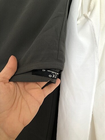 40 Beden yeşil Renk Ceket Pantolon Kombin