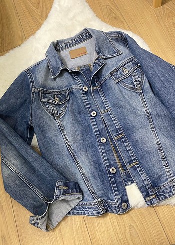 Kadın Mavi Denim Ceket Rodi Kot - Görsel 4