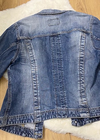 Kadın Mavi Denim Ceket Rodi Kot - Görsel 3