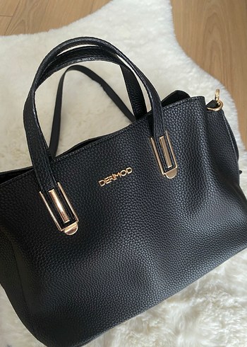 Derimod Siyah Askılı Çanta - Görsel 4