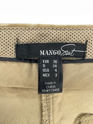 36 Beden çeşitli Renk Mango Düz Kesim %70 İndirimli.