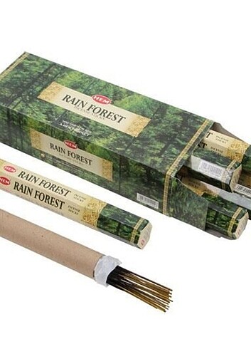 HEM Rain Forest Çubuk Tütsü (Incense Sticks) 1 Paket = 20 Adet
