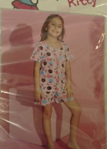 Hello Kitty Kız Çocuk Kısa Kollu Takım - Görsel 2