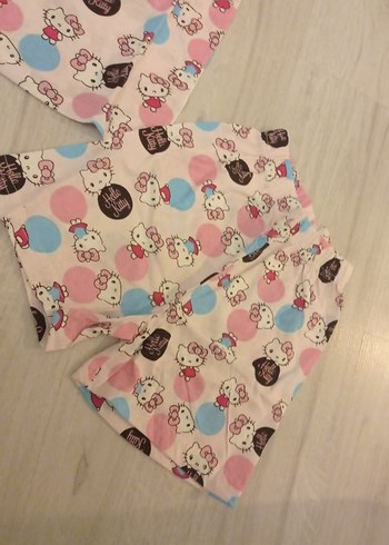 Hello Kitty Kız Çocuk Kısa Kollu Takım - Görsel 5