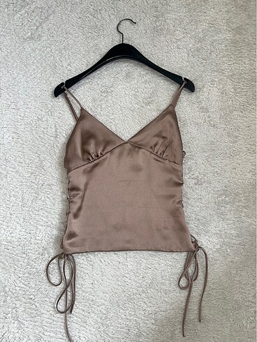ZARA Saten Bluz