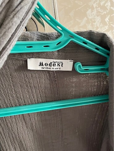 Defacto gri müslin yelek - Görsel 3