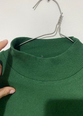 m Beden Kadın Yeşil uzun Kollu body