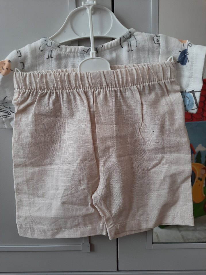 Erkek Çocuk Kısa Kollu şortlu takım - Görsel 2