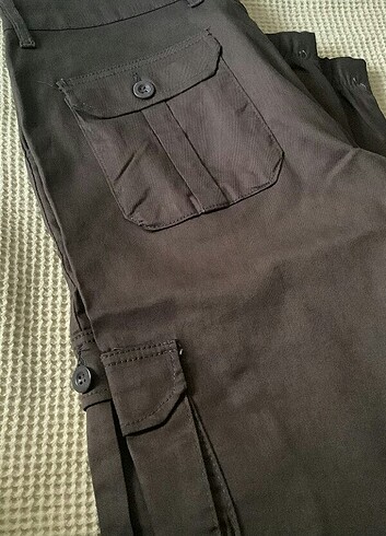 Erkek haki yeşil kargo pantolon