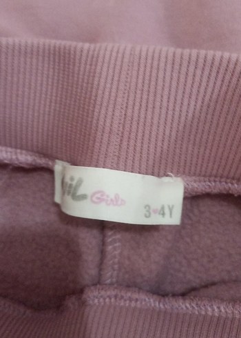 Civil Kız Çocuk Pembe Peluş Takım Sweatshirt ve Eşofman
