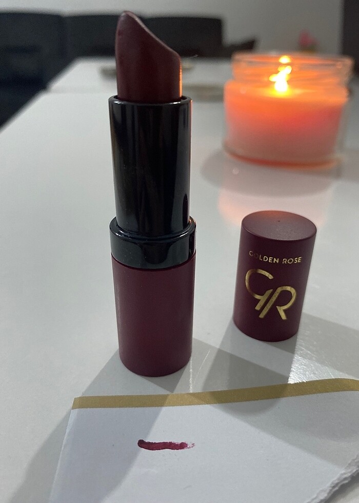 Golden Rose 23 Numara Bordo Ruj - Görsel 3