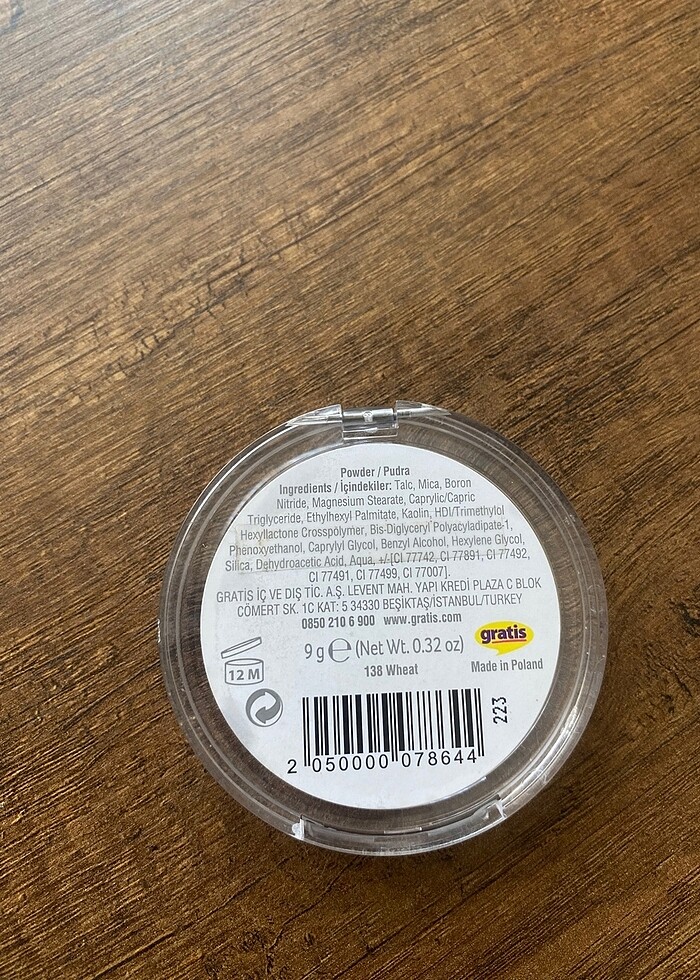 Beaulis Puff It 138 Wheat Pudra - Görsel 4