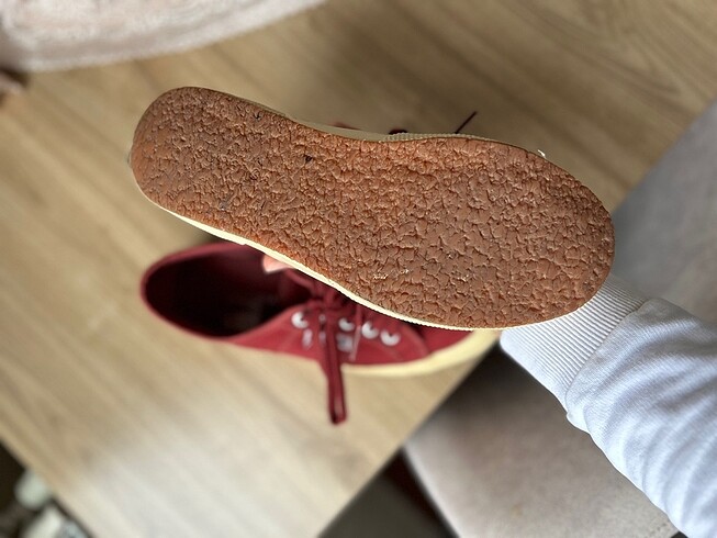 38 Beden Kadın Orjinal Bordo Superga