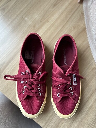 Superga Kadın Orjinal Bordo Superga