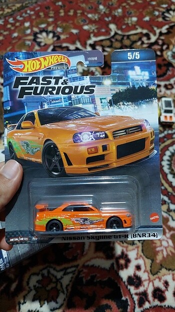 Hot wheels premium ff nissan skyline 