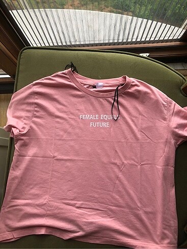baskılı pembe tişört
