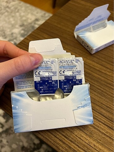 diğer Beden Acuvue oasys Lens