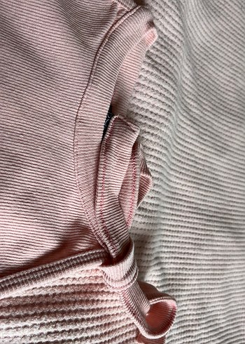 Pembe Halter Yaka crop top - Görsel 4