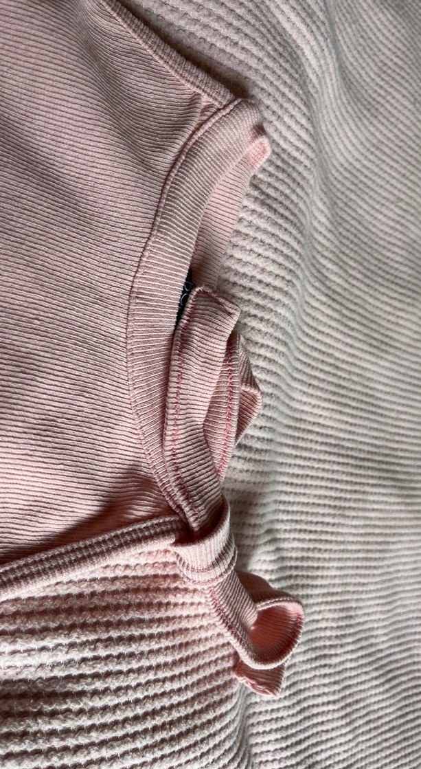 Pembe Halter Yaka crop top - Görsel 4