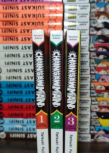 Chainsaw Man Manga Seti Cilt 1-3