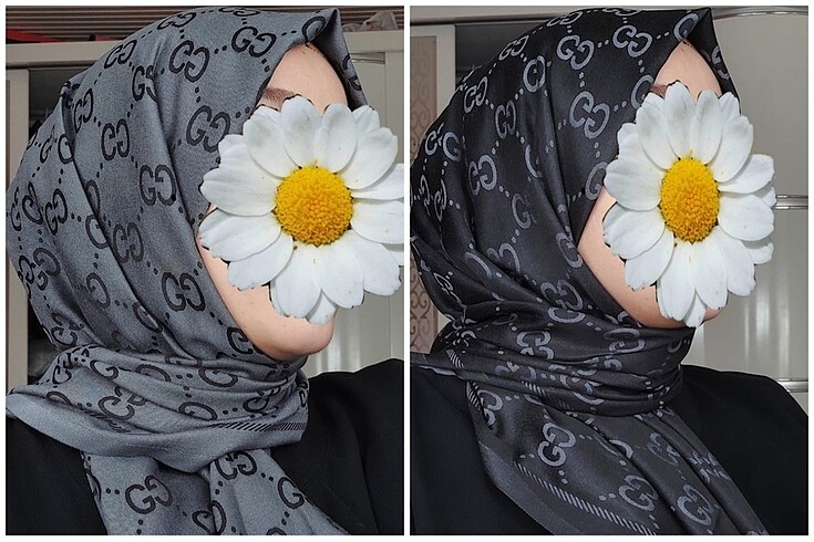 Kaşmir çift taraflı gucci şallar