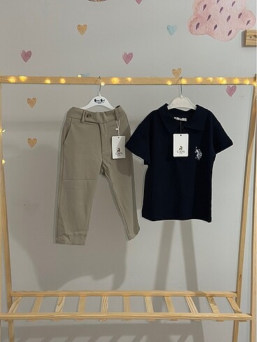 Polo yakalı jagger pantolonlu takım - Görsel 6