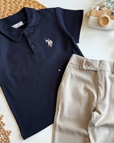 Polo yakalı jagger pantolonlu takım - Görsel 2