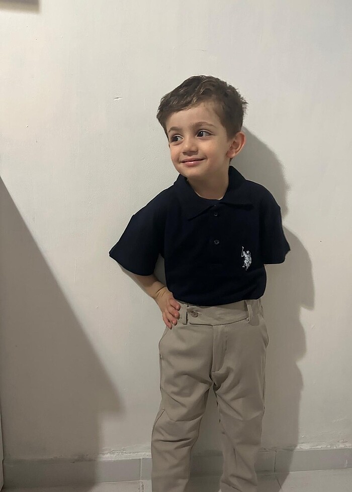 Polo yakalı jagger pantolonlu takım - Görsel 5