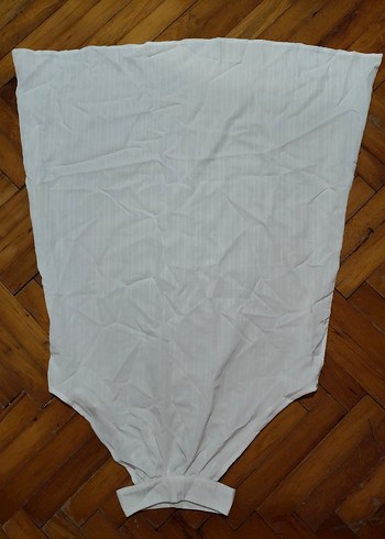 Beyaz keten elbise - Görsel 5