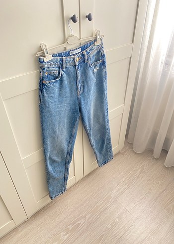 36 Beden Kadın Mom jeans